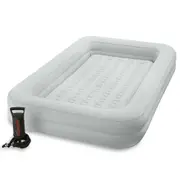 Intex Kidz Travel/Camping 168 x 107cm Inflatable Kids Air Bed Set w/Hand Pump