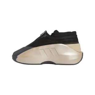 【adidas 愛迪達】籃球鞋 男鞋 運動鞋 包覆 緩震 CRAZY IIINFINITY 黑金 ID8729