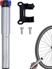 Biking Pump | 160PSI Aluminum Alloy Cycling Tire Inflator - High Pressure Tire Pump, Heavy Duty Air Ball Pump Inflator for Most Rear Mounted Bikes