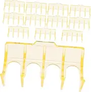 MOTHNUR 12pcs Professional Hair Perm Rod Holders Stylist Curling Rods Rack Salon Hair Curling Tools Storage Stand