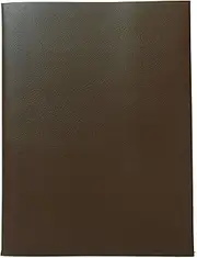 Concise 325024 Book Cover, Leather, No. 14, A4, Brown