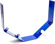 TCI Automatic Transmission Shield, Flexplate, Steel, Blue Powdercoated, For Chevrolet, 3-Speed, 4-Speed, Automatic, Kit