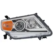 Passenger Side Headlight For Honda Odyssey 2011-2013 Halogen with Bulb(s)