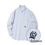 [COVERNAT] PREPPY C LOGO STRIPE 襯衫(藍色) [F9]