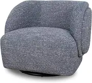 Jensen Swivel Armchair - Prussian Blue