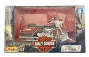 MAISTO HARLEY-DAVIDSON SERIES 6 ROAD KING FLHR 1999 RED
