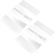 DINHEAROM 2Pcs Book Protection Covers Transparent Scrapbook Protector Film Scratch Water Resistant Clear Covers for Students Reusable Book Film