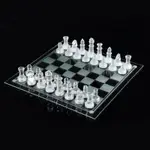 西洋棋國際象棋CHESS水晶玻璃款磨砂款透明款