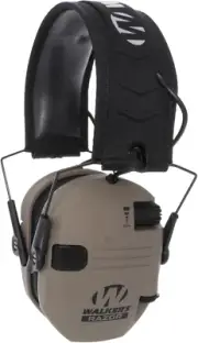 Walker'S Game Ear Razor Slim Electronic Muff, Flat Dark Earth, One Size, GWP-RSE