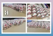 HiHi Studio Crayon Shin-chan Resin Statue in stock Led Light