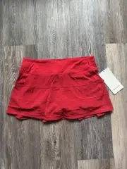 Lululemon Pace Rival Skirt, DKRD - Dark Red, Size 6