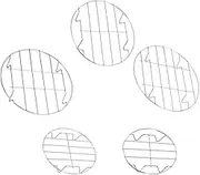 PEPLAYTAL 1set Baking Cooling Rack Steamer Racks for Versatile Cooking Baking Steaming Stable Design Elevated Feet for Even Air Circulation and Easy Cleaning