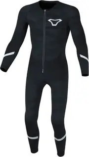 Macna Base Layer Summer, functional suit , color: Black/Silver , size: XXL/3XL