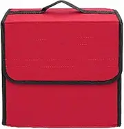 Car Boot Organiser Car Felt Storage Bag Folding Organizer Box Trunk Tool Case Fit For KIA K5 K2 Optima Soul Spectra Niro Cadenza Sephia(Red,S)
