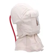 Sand Blasting Hood Heavy Duty Canvas Ventilated Sandblasting Face Cover