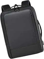 [Frediuo] Men Laptop Backpack with Handle Notebook Bag for Shopping Outdoor Travel Fishing