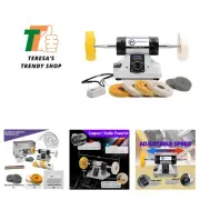 Compact Adjustable Speed Jewelry Buffer & Polishing System for DIY Enthusiasts