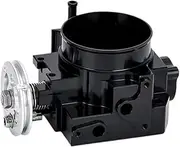 Car 70MM Intake Throttle Body,Compatible For Honda K-Series K20/Civic EP3/Type R/Integra DC5 Intake Manifold Performanc(Black A)
