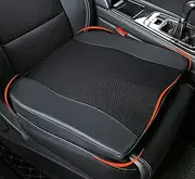Car Seat Cushion, Comfort Memory Foam Car Cushions for Driving - Sciatica & Lower Back Pain Relief, Driver Seat Pillow for Auto, Office Chair, Wheelchair - Black