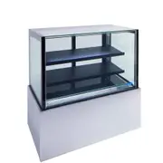 Topaz 900Mm Two Tier (Plus Base) Free Standing Refrigerated Cake Display
