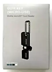 GoPro Quik Key USB Android Micro SD Mobile Photo Video Card Reader - NEW