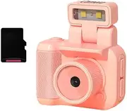 Mini Camera SLR with Flash and Battery Portable Retro Camera Video Recorder Mini Video Compact Ultra B9X9