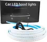 Car Hood Light Strip - Hood Gap LED Light Bar | Dynamic Scanning Waterproof Decorative Vehicle Exterior Accessories Engine Cover Decoration for Trucks LED Strip Lights for Exterior