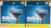 Gillette Mach 3 Refill Cartridges 20 Count Factory Sealed