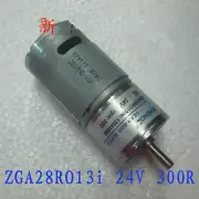 ZGA28RO DC 24V 300RPM 21mm Body Dia. Two Terminals Electric DC Gear Motor DIY