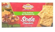 Diamond Bakery Soda Crackers Soda Unsalted Tops 13 Oz. Low Sodium No Cholesterol
