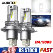AUXITO Super Bright H4 9003 LED Headlight Kit Bulb High Low Beam White 20000LM (for: Smart)