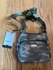 Baggallini Small Joey Bagg Women's Crossboby Bag RFID Protection Camo $58 - NEW