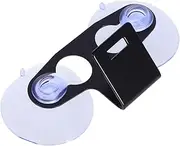 LOORGVEL 1Set Car Suction Mount Bracket for Radar Navigation Systems Durable Plastic Windshield Holder for Easy Setup Versatile Use Vehicles