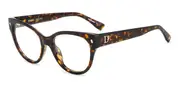 Dsquared2 D2 0069 086 Women’s Glasses Tortoiseshell Size 52 - Private Health Rebate - Blue Light Block Available