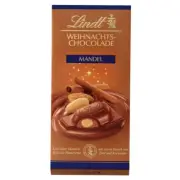 Lindt Christmas Chocolate Almond Roasted Almonds IN Nut Cream