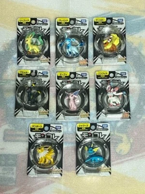 Takara Tomy Pokemon Monster Collection Moncolle Eeveelution figures lot 8 Japan