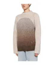 Gradient effect sweater S Nude
