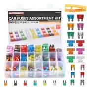 460 x w/Puller Micro Auto Van Car Fuses Assorted 2- 40 Amp Fuse Mini Blade Set