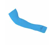 3 Pairs Cooling Sport Arm Stretch Sleeves Sun Uv Protection Covers Cycling Golf - Blue × 3 Pairs