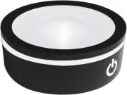 LED Light Base Non-Slip round Display Stand for 3D Crystal Glass Ball Art with S