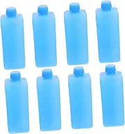 Veemoon 8pcs Reusable Ice Packs for Air Conditioner Cooler Freezer Packs for Coolers Ice Packs for Storage for Shipping Food Home Camping