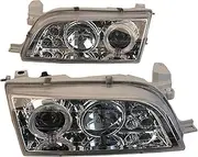 Car Headlight Modified Angel Eyes Daytime Running Lights Compatible With COROLLA AE100 AE101 AE104 1992 1993 1994 1995