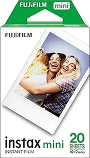 Instax Fujifilm Mini Film, White 20 Pack