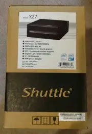 Shuttle XPC X27 Barebone Mini PC, Intel Atom 230 - Brand New