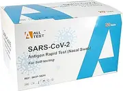 All Test COVID-19 Antigen Rapid Nasal Self-Test Kit – 20 Pack – ARTG 376310 – Easy to Use, TGA Approved, Reliable Results at Home, Non-Invasive, Fast Detection