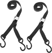 Motorcycle Tie Down Straps 2pcs Polyester Scooter Binding Straps Strong Easy to Use