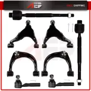 8 Pcs For 2003-2009 Lexus GX470 Front Upper Control Arm Ball Joint Tie Rod End (for: Lexus)