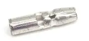 100 Non-Insulated Male Bullet Connector Terminals 14-16 AWG .157" TBM14U-157