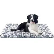 Dog Crate Pad Bed Mat Reversible (Warm & Cool), Soft Pet Sleeping Mat Dog Bed...