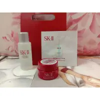 在飛比找蝦皮購物優惠-SK-II青春露10ml+ 肌活能量活膚霜2.5g(輕盈版)